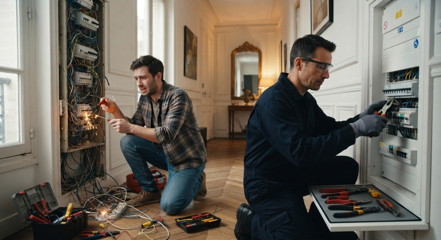 Remplacement de tableau électrique soi-même