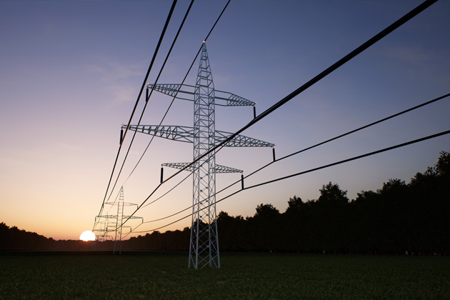 Lignes haute tension