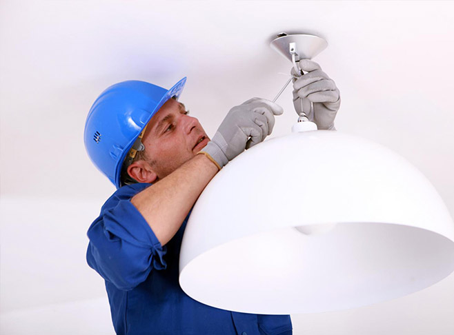Installation eclairage electrique