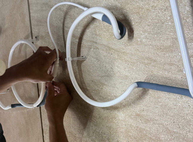 Installation enseigne néon